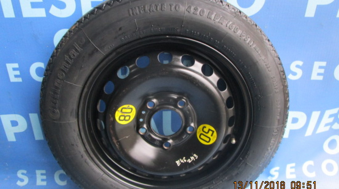 Roata rezerva BMW E46; R15 ET36 129/90