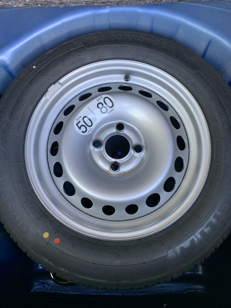 Roata rezerva Dacia Sandero 3 1.0 Benzina 2021, 185/65R15