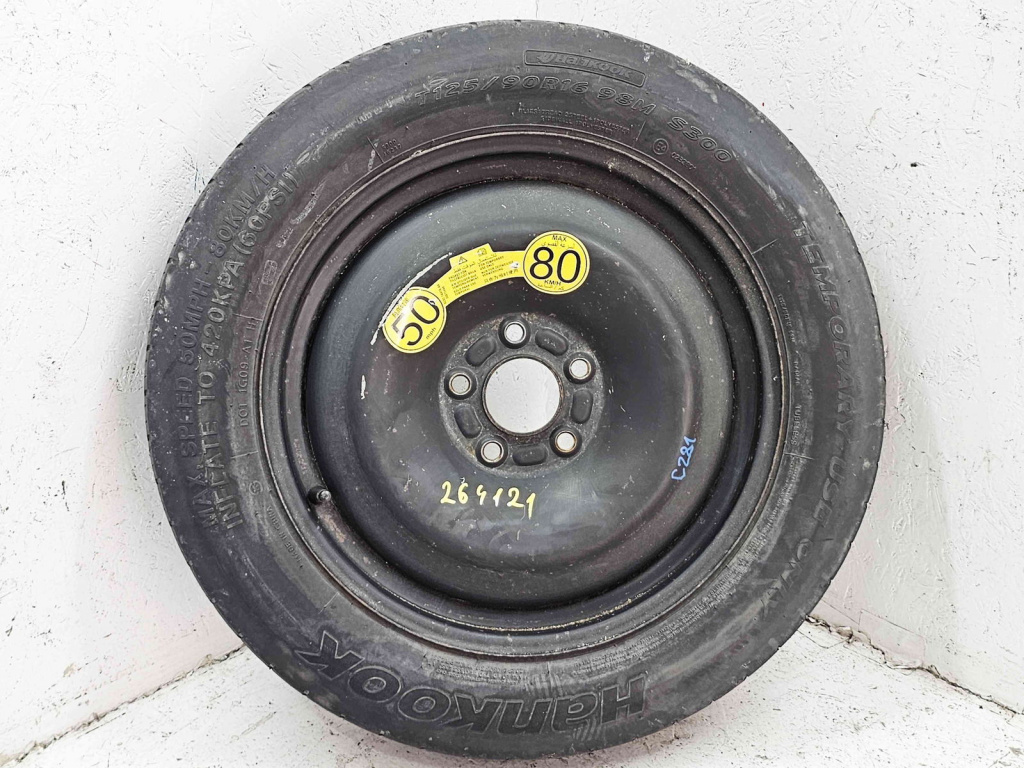 Roata rezerva Ford Mondeo 4 Turnier [Fabr 2007-2015] 5X108 R16 T125/90