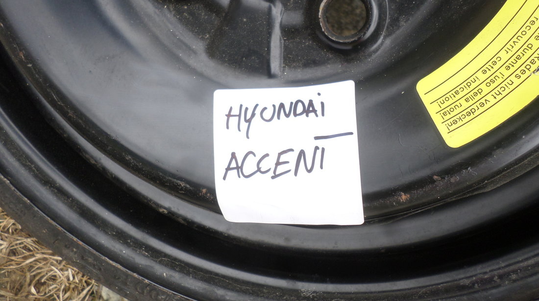 Roata Rezerva Hyundai Accent Slim 105 70 14