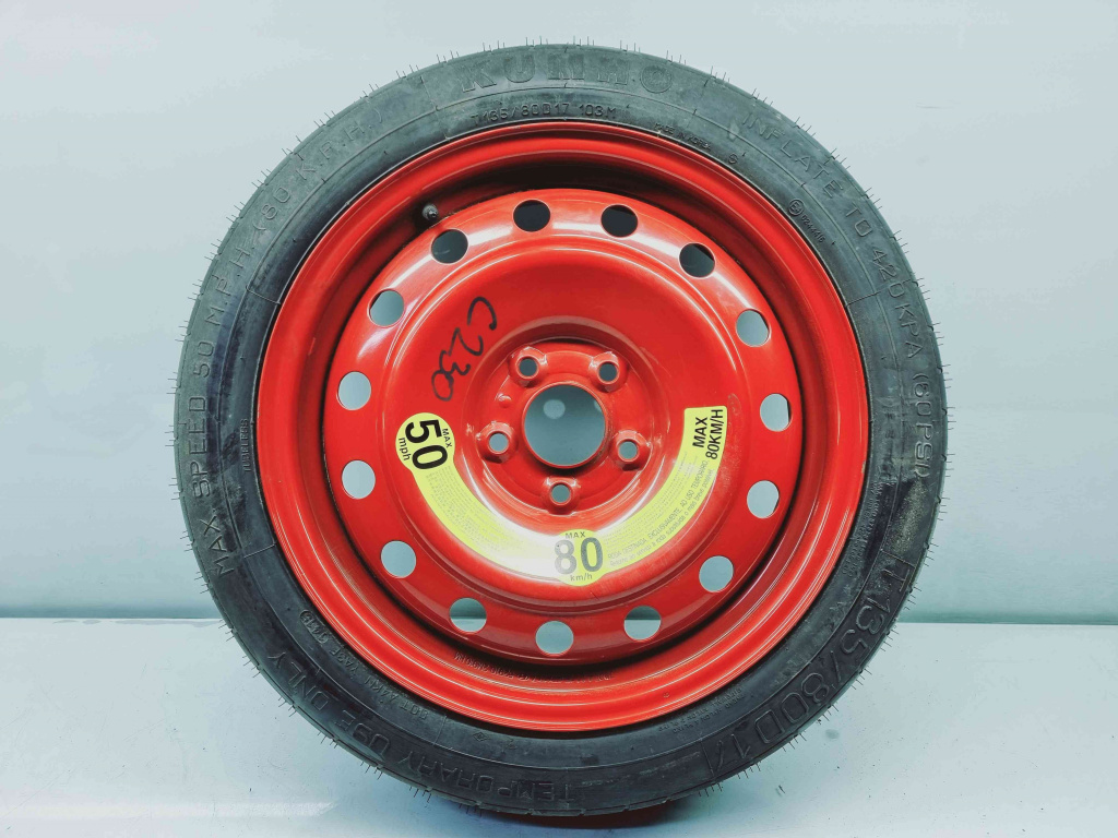 Roata rezerva Hyundai i40 Wagon [Fabr 2012-2019] 5X114,3 T135/80 D17 52910-