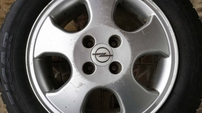 Roata rezerva / Janta / 3 Jante aliaj Opel 15 4x100 Astra, Vectra, Corsa, Combo – Originale