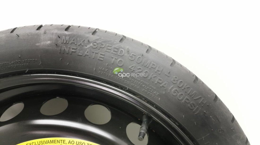 Roata rezerva Originala (125/70 R19) Audi A4 B9 (8W) / Audi A5 F5 8W - Cod: 8W0601027