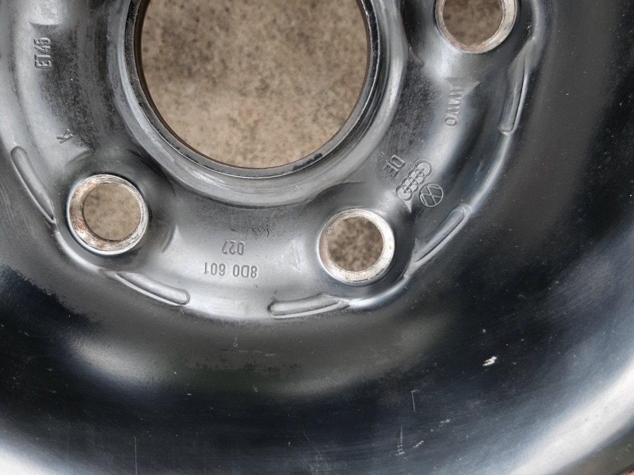 Roata rezerva pe 15 ptr 5x112 cod 8D0601