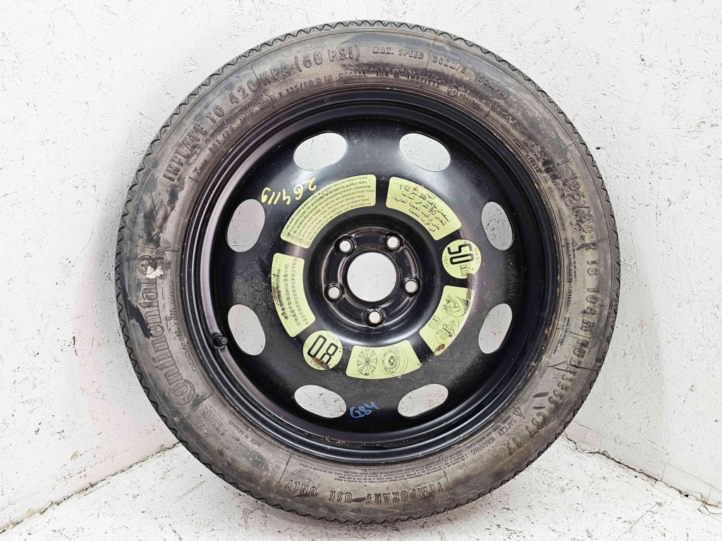 Roata rezerva Peugeot 508 Break GT [Fabr 2010-2018] 5X108 R18 T135/80