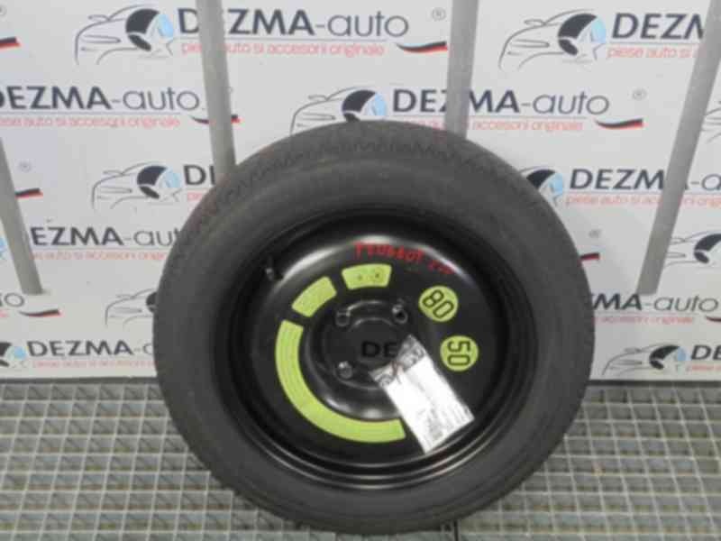 Roata rezerva slim, 2150753, Peugeot 207 (WA) (id:301236)