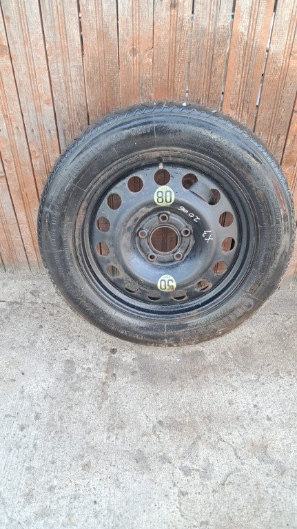 Roata rezerva slim 5x120 135/90 R17 BMW cod 6758778