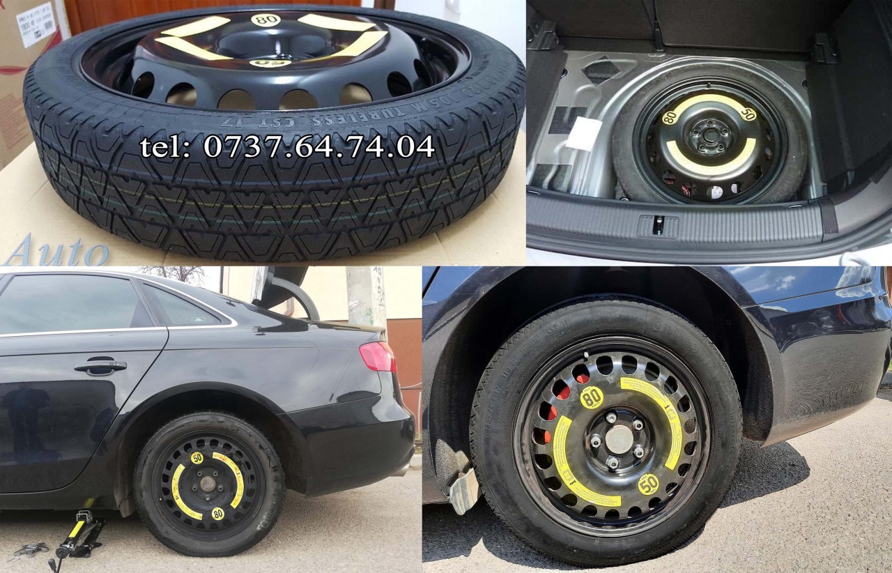Roata rezerva slim Audi A4 B8, B9 / A5 