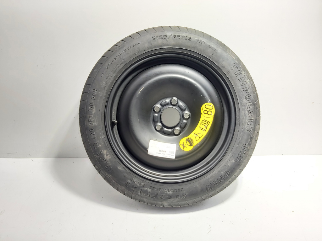 Roata rezerva slim, cod 4U5A-1A479-BB, Ford Focus 2 Cabriolet (idi:698083)