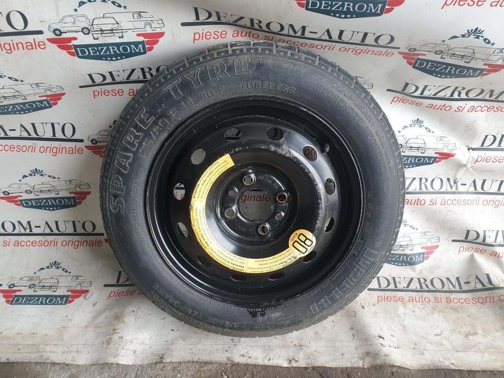 Roata rezerva slim cu anvelopa PIRELLI Fiat Linea 4x98 ET43