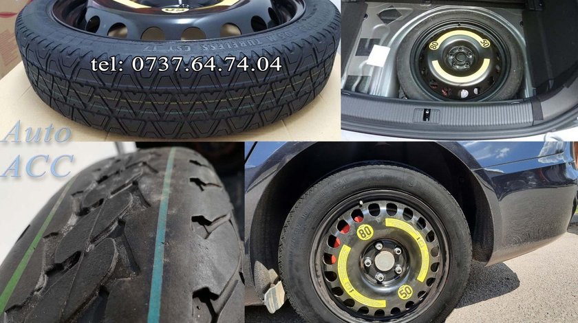 Roata rezerva Slim Mercedes E-Class 2002 2009 - W211 - 155/70 R 17