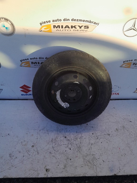 Roata rezerva slim. S135 / 80 B14 / FIAT PANDA