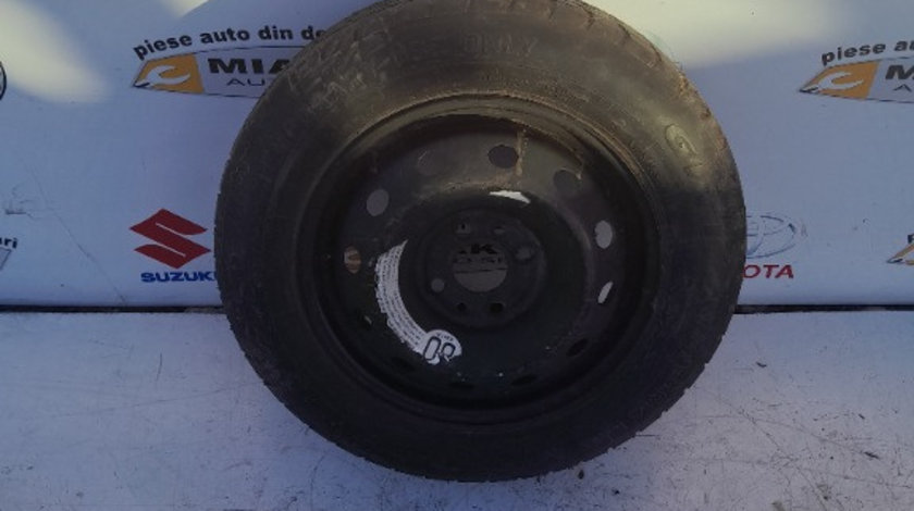 Roata rezerva slim. S135 / 80 B14 / FIAT PANDA