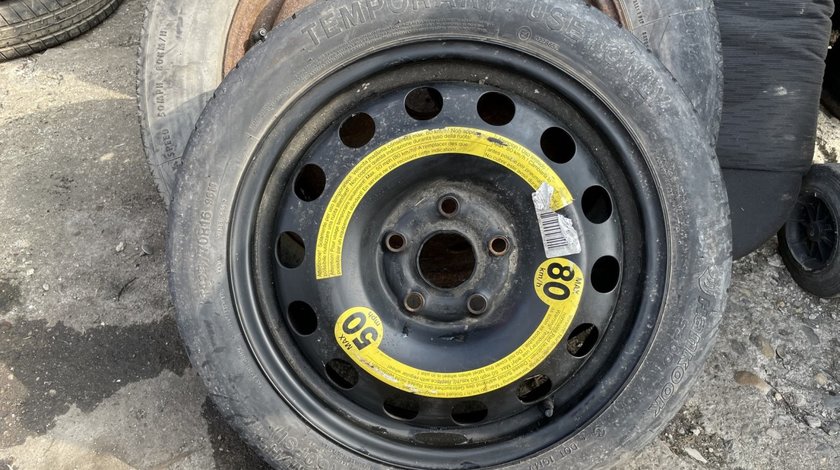 Roata rezerva slim T125 /70/ R16 VW / Audi/ Seat / Skoda