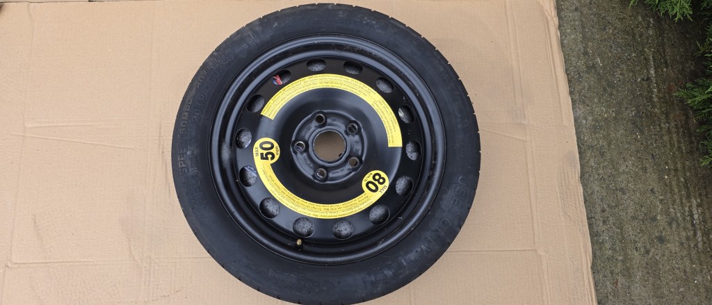 Roata rezerva slim Vw Golf 7 2013 2014 2015 2016 2017 2018
