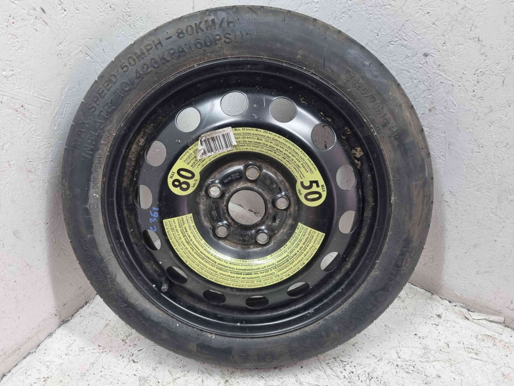 Roata rezerva Volkswagen Golf 6 (5K1) [Fabr 2009-2013]