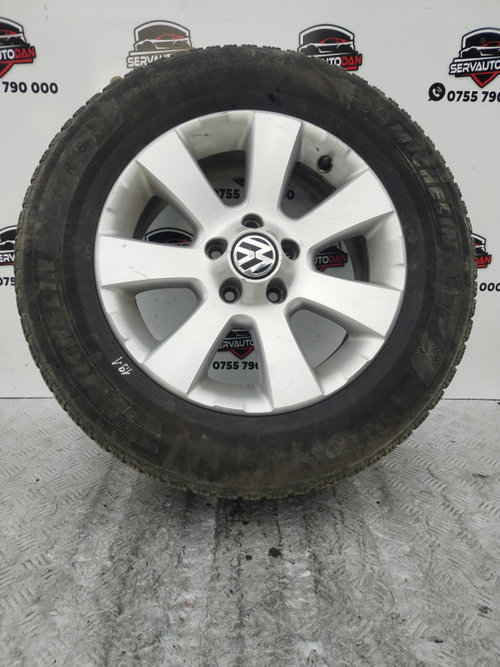 Roata rezerva Volkswagen Tiguan (2007-2011) 2.0 Motorina 2009, 5 PREZOANE PE 16 / 215/65R16 / ET33 /...