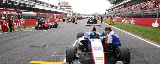 Robert Visoiu la Hungaroring, etapa a 6-a din seria GP3