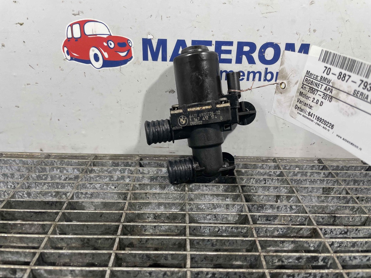 ROBINET APA BMW SERIA 5 E 60 2.0 D - (2007 2010)