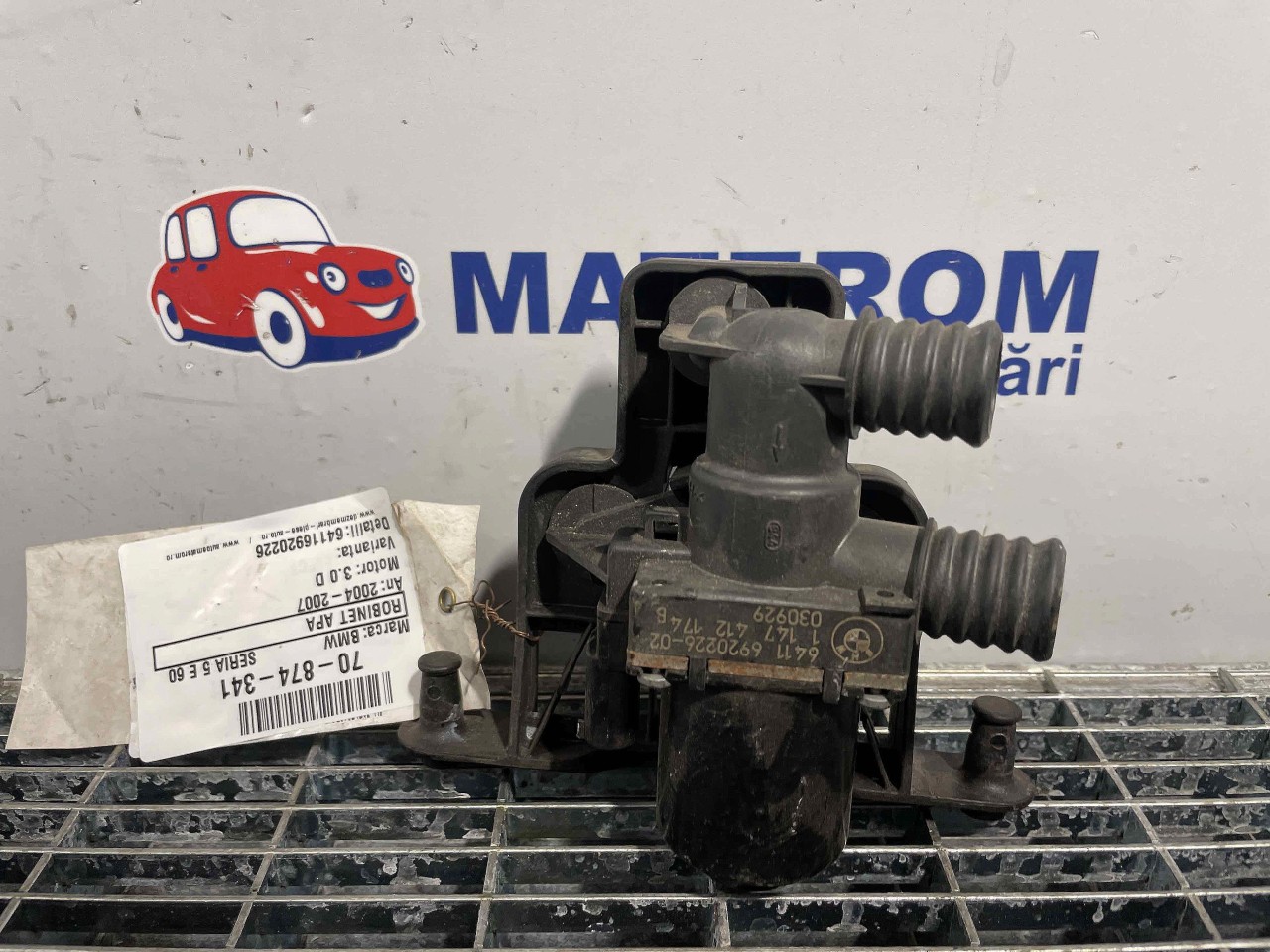 ROBINET APA BMW SERIA 5 E 60 3.0 D - (2004 2007)
