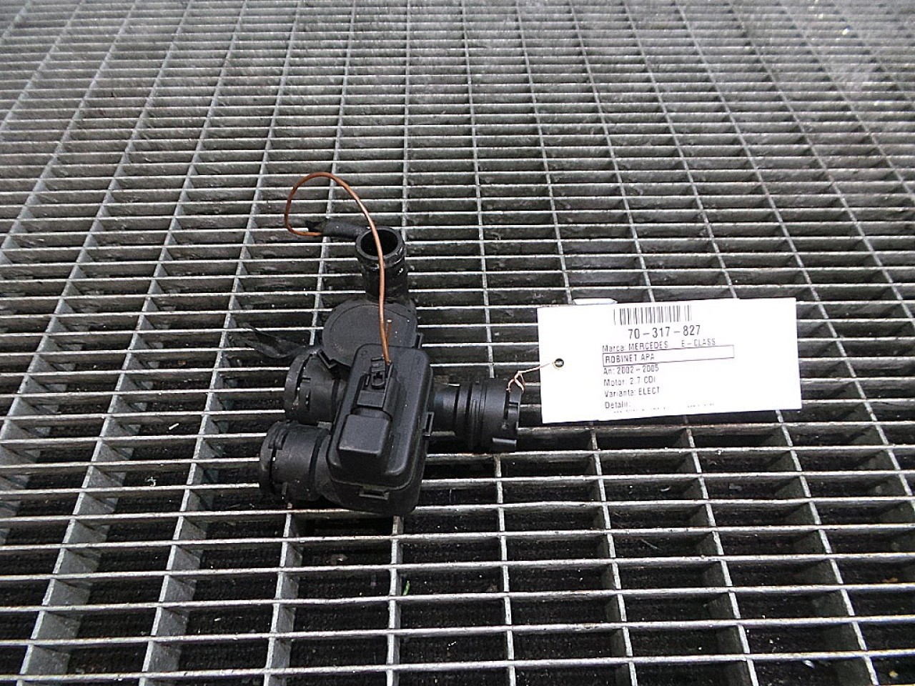 ROBINET APA MERCEDES E-CLASS 2.7 CDI - (2002 2006)