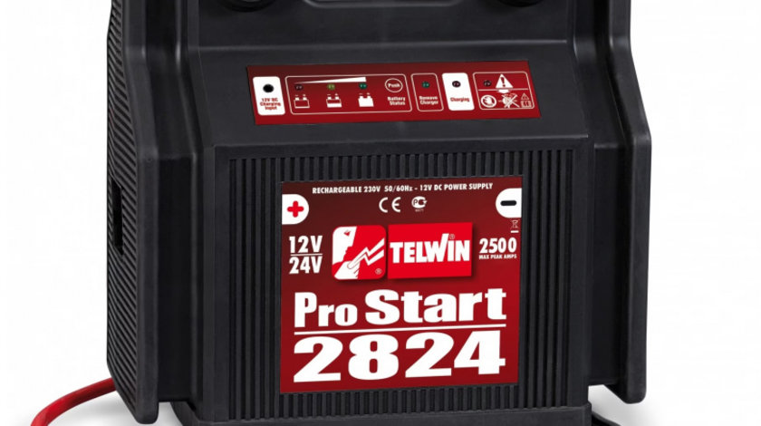 Robot Pornire Starter Auto, Telwin, Pro Start Prostart 2824, 12-24V TW829517