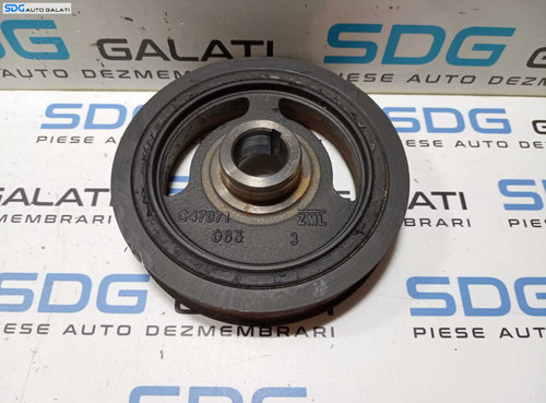 Rola Fulie Motor Vibrochen Arbore Cotit Dacia Logan 2 0.9 TCE 2012 - 2020 Cod 123038614R C47071 [M55...