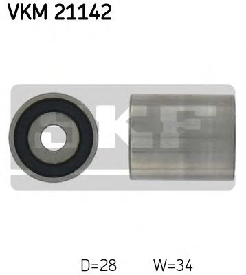 Rola ghidare/conducere, curea distributie AUDI A3 Cabriolet (8P7) (2008 - 2013) SKF VKM 21142 piesa NOUA