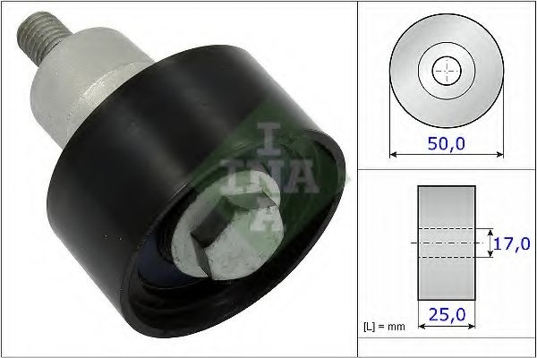Rola ghidare/conducere, curea distributie AUDI A3 Cabriolet (8V7) (2013 - 2016) INA 532 0753 10 piesa NOUA