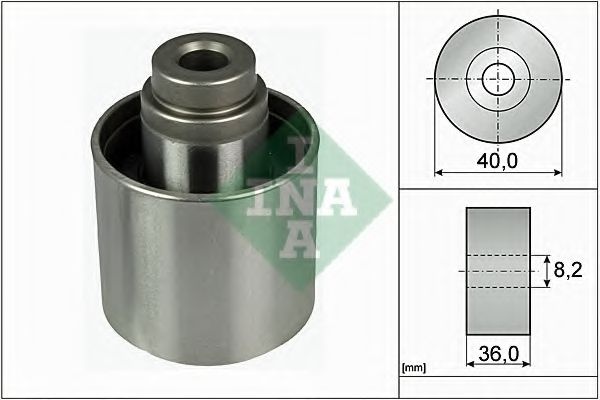Rola ghidare/conducere, curea distributie AUDI A3 Cabriolet (8P7) (2008 - 2013) INA 532 0349 10 piesa NOUA