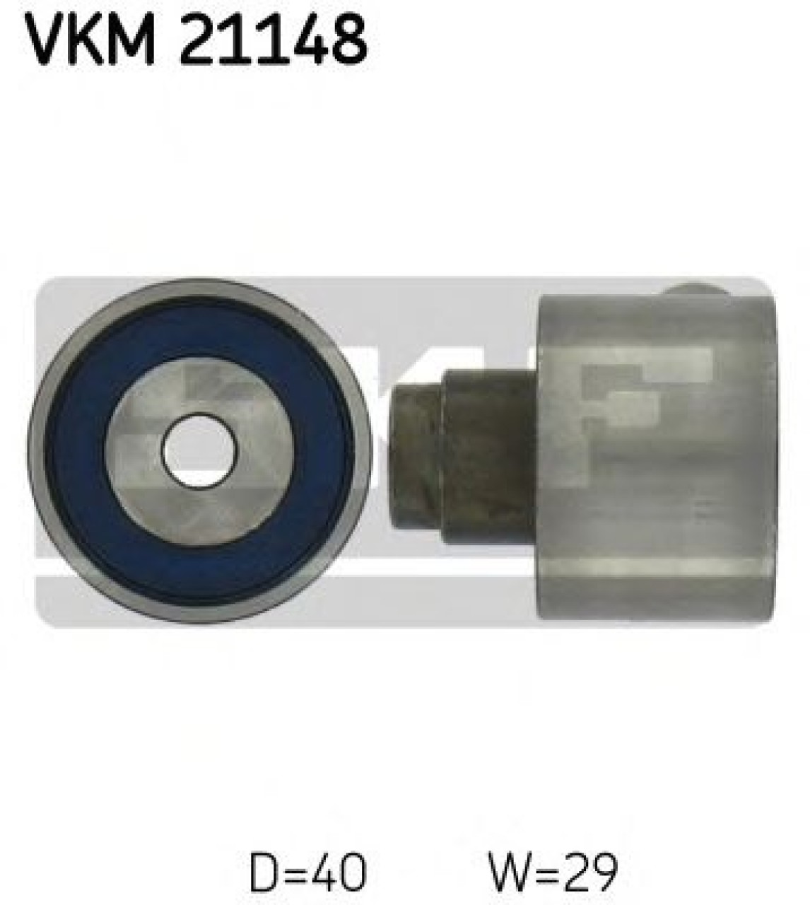 Rola ghidare/conducere, curea distributie AUDI A3 Cabriolet (8P7) (2008 - 2013) SKF VKM 21148 piesa NOUA