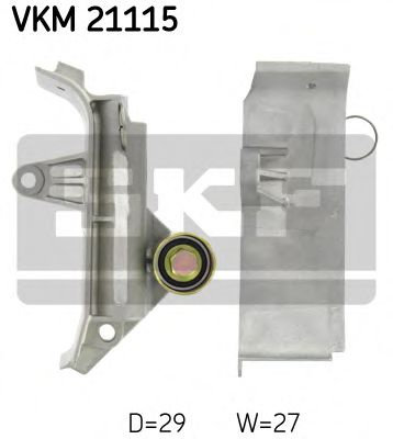 Rola ghidare/conducere, curea distributie AUDI A4 (8D2, B5) (1994 - 2001) SKF VKM 21115 piesa NOUA