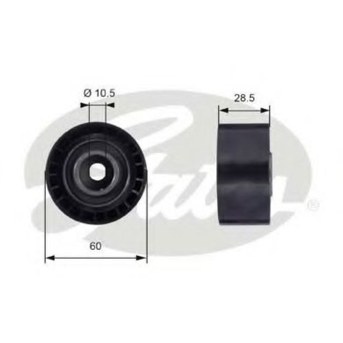 Rola ghidare/conducere, curea distributie FORD MONDEO II Combi (BNP) (1996 - 2000) GATES T42036 pies...