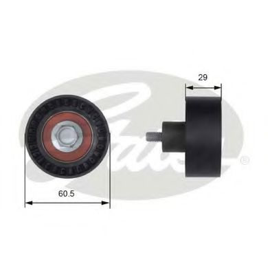 Rola ghidare/conducere, curea distributie FORD FOCUS Limuzina (DFW) (1999 - 2007) GATES T41233 piesa NOUA