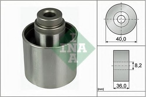 Rola ghidare/conducere, curea distributie JEEP COMPASS (MK49) (2006 - 2016) INA 532 0349 10 piesa NO...