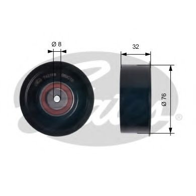 Rola ghidare/conducere, curea distributie NISSAN PRIMASTAR caroserie (X83) (2002 - 2016) GATES T4216...