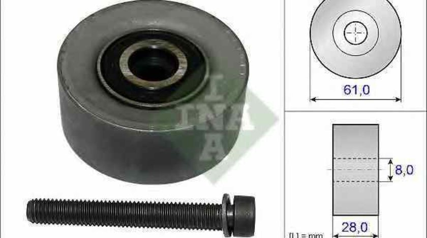 Rola ghidare/conducere, curea distributie OPEL ASTRA G hatchback (F48_, F08_) Producator INA 532 0472 10