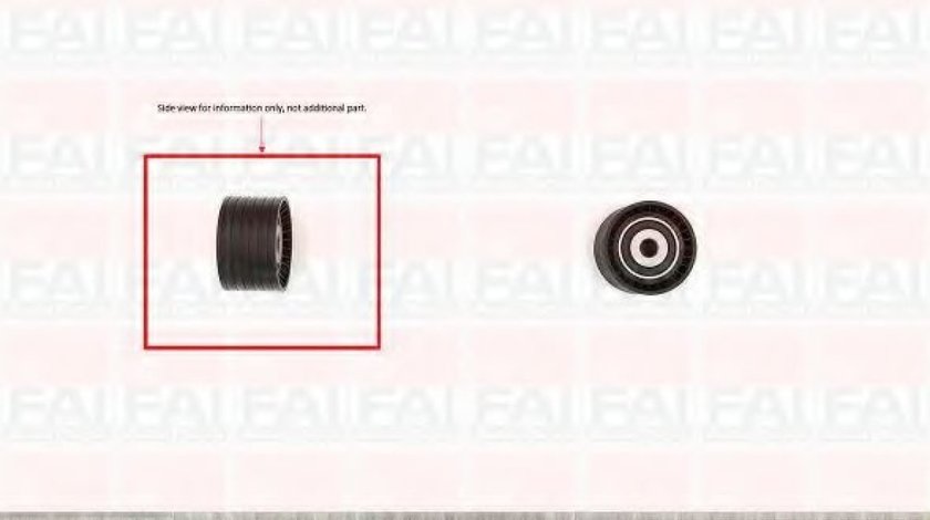 Rola ghidare/conducere, curea distributie RENAULT CLIO II (BB0/1/2, CB0/1/2) (1998 - 2005) FAI AutoParts T9370 piesa NOUA