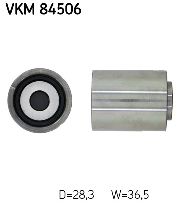 Rola ghidare/conducere, curea distributie stanga (VKM84506 SKF) HYUNDAI,KIA