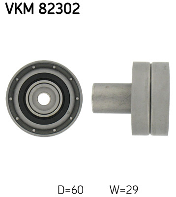 Rola ghidare/conducere, curea distributie (VKM82302 SKF) NISSAN