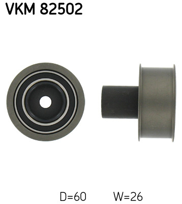 Rola ghidare/conducere, curea distributie (VKM82502 SKF) NISSAN
