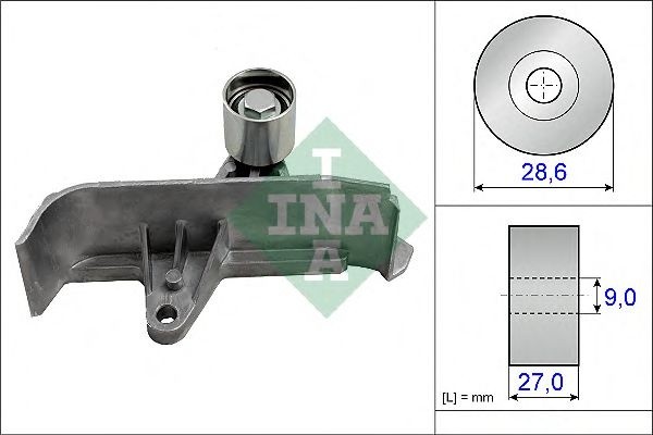 Rola ghidare/conducere, curea distributie VW PASSAT Variant (3B6) (2000 - 2005) INA 532 0601 10 piesa NOUA