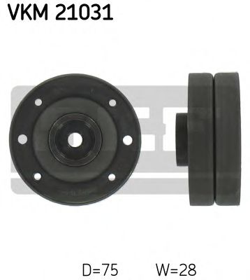 Rola ghidare/conducere, curea distributie VW TRANSPORTER IV caroserie (70XA) (1990 - 2003) SKF VKM 21031 piesa NOUA
