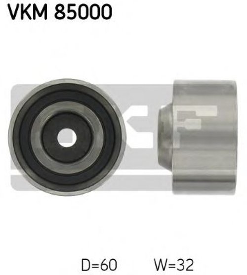 Rola ghidare/conducere, curea distributie MITSUBISHI PAJERO PININ (H6_W, H7_W) (1999 - 2007) SKF VKM...