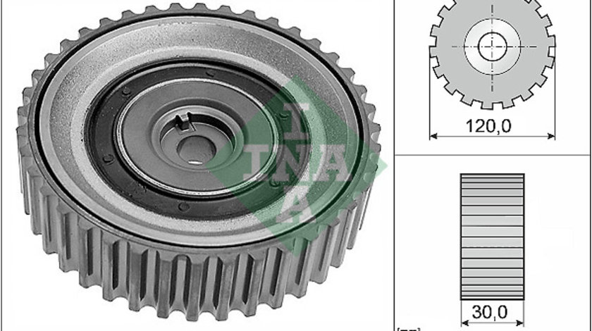 Rola ghidare/conducere, curea distributie (532044310 INA) OPEL,RENAULT,VAUXHALL