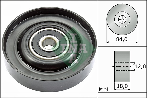 Rola ghidare/conducere, curea transmisie (532078510 INA) NISSAN