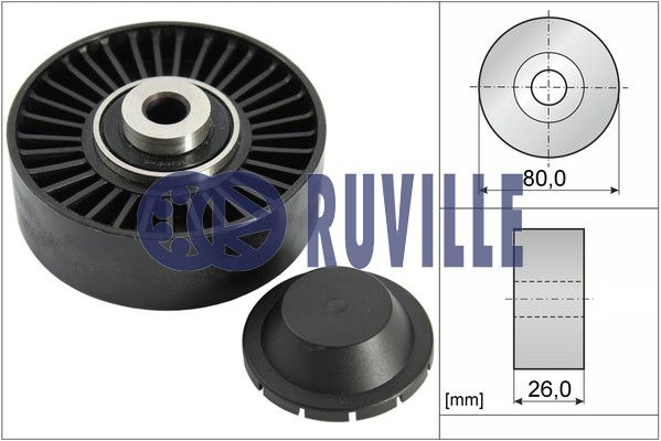 Rola ghidare/conducere, curea transmisie (55847 EVR) ALFA ROMEO,FIAT,LANCIA