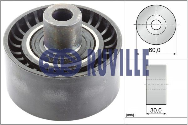 Rola ghidare/conducere, curea transmisie (55991 EVR) Citroen,FIAT,PEUGEOT