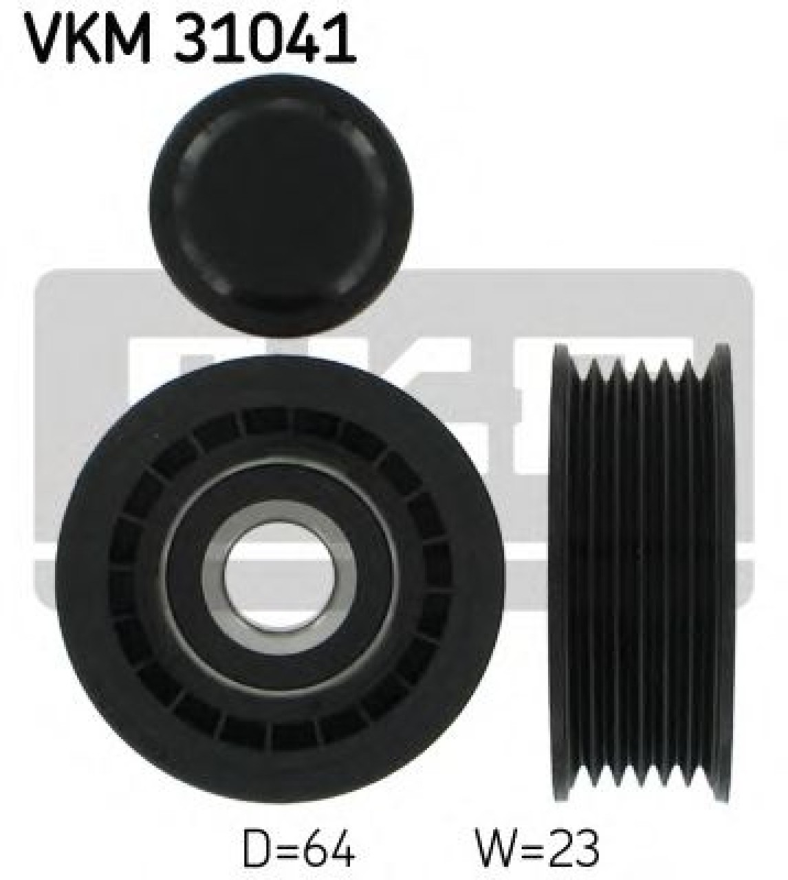 Rola ghidare/conducere, curea transmisie AUDI A5 Cabriolet (8F7) (2009 - 2016) SKF VKM 31041 piesa NOUA