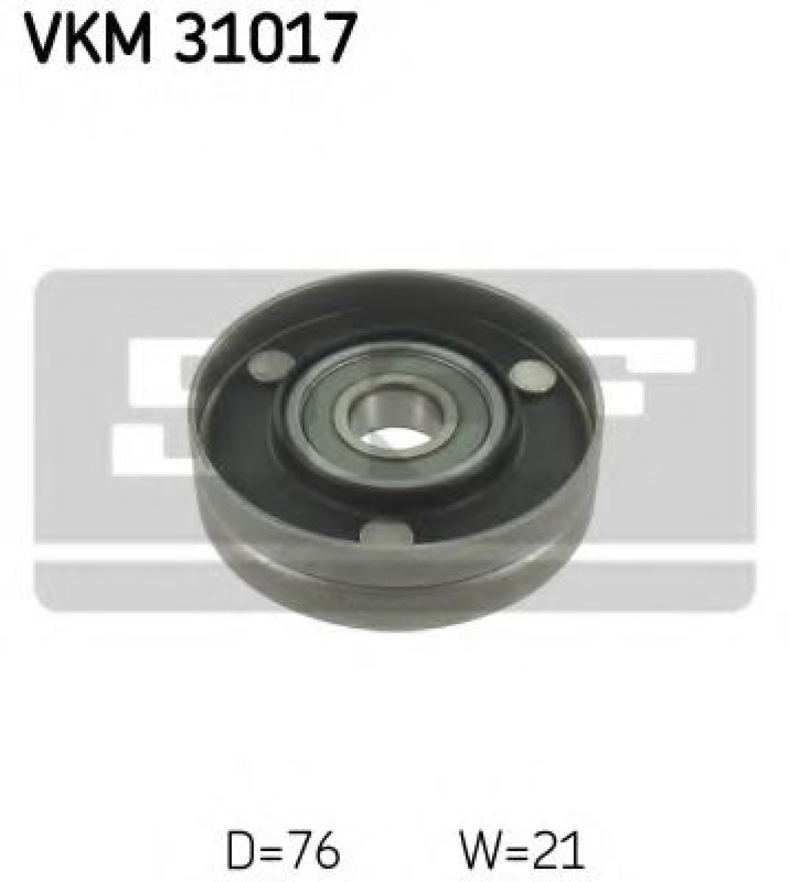 Rola ghidare/conducere, curea transmisie AUDI A5 (8T3) (2007 - 2016) SKF VKM 31017 piesa NOUA